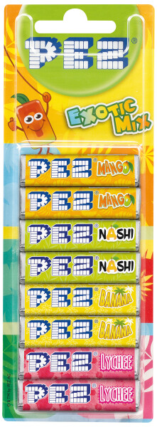 PEZ Bonbons Exotic Mix 8er