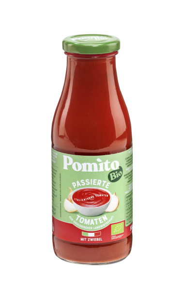 Pomito Bio Passierte Tomaten mit Zwiebel