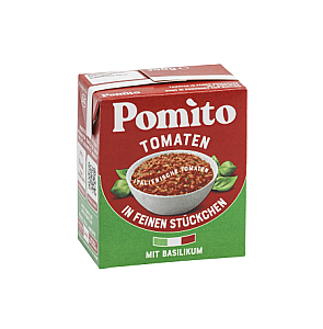 Pomito Feine Stückchen mit Basilikum