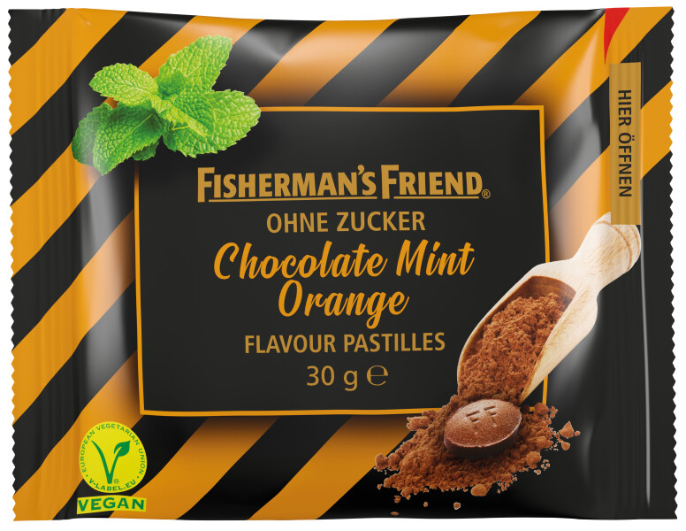 Fisherman's Friend Chocolate Mint Orange