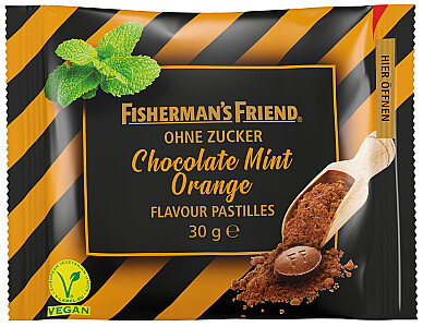 Fisherman's Friend Chocolate Mint Orange