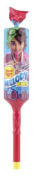 Chupa Chups Melody Pops Erdbeere