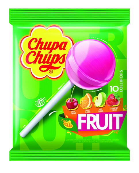 Chupa Chups Fruit 10er-Packung