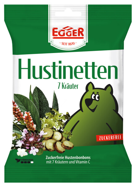 Hustinetten 7 Kräuter, zuckerfrei