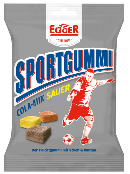 Egger Sportgummi Cola-Mix sauer