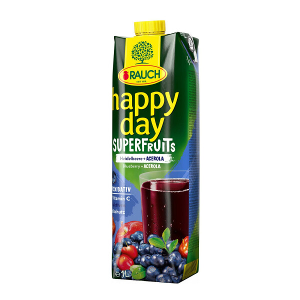 Rauch Happy Day Superfruit Heidelbeere Acerola