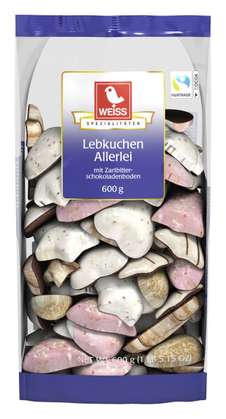 Weiss Lebkuchen-Allerle
