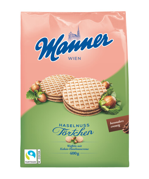 Manner Törtchen Haselnuss