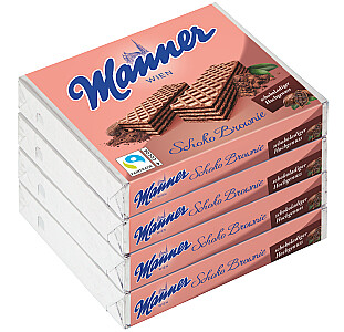 Manner Schoko Brownie 4er