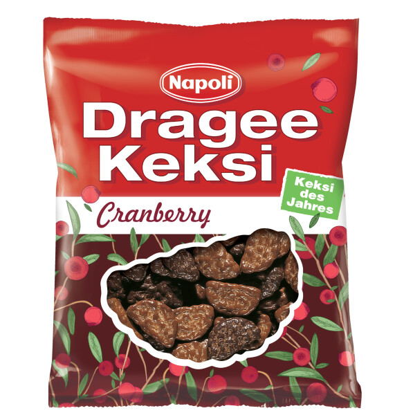 Napoli Dragee Keksi Cranberry
