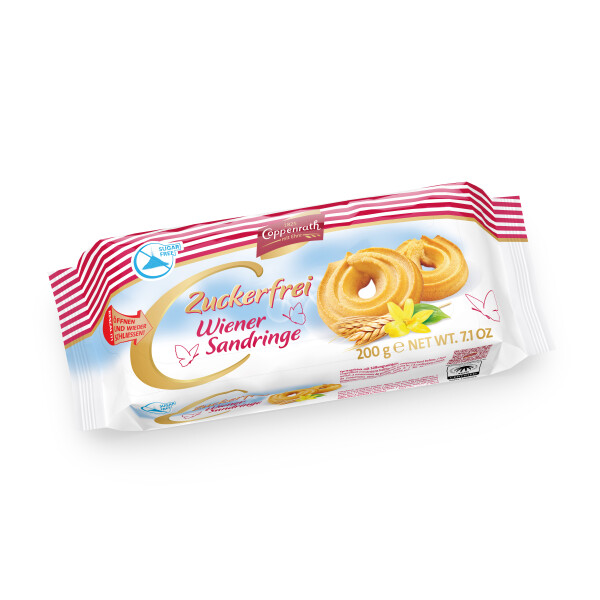 Coppenrath Wiener Sandringe Zuckerfrei