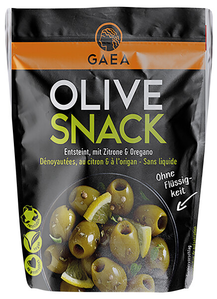 GAEA Snack Oliven Zitrone & Oregano
