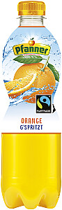 Pfanner Fairtrade Orange gespritzt