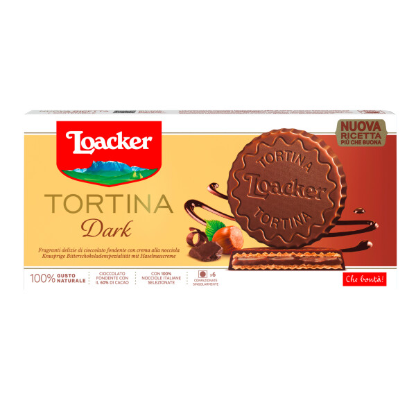 Loacker Gran Pasticceria Tortina Dark Hazelnut