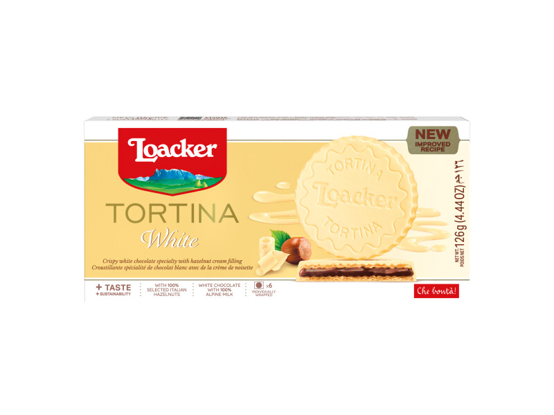 Loacker Tortina White