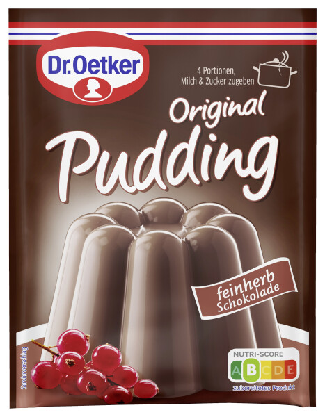 Dr. Oetker Schoko Pudding feinherb 3er