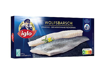 Iglo Wolfsbarsch Naturfilets