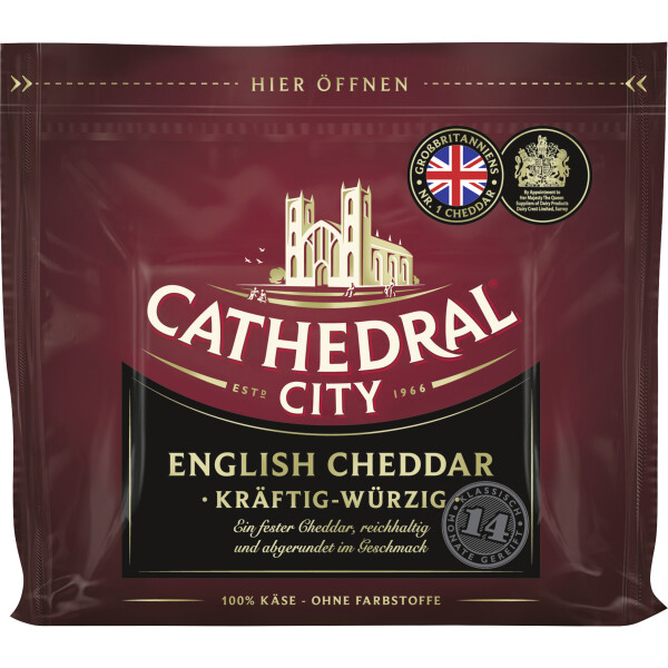 Cathedral City English Ceddar kräftig-würzig