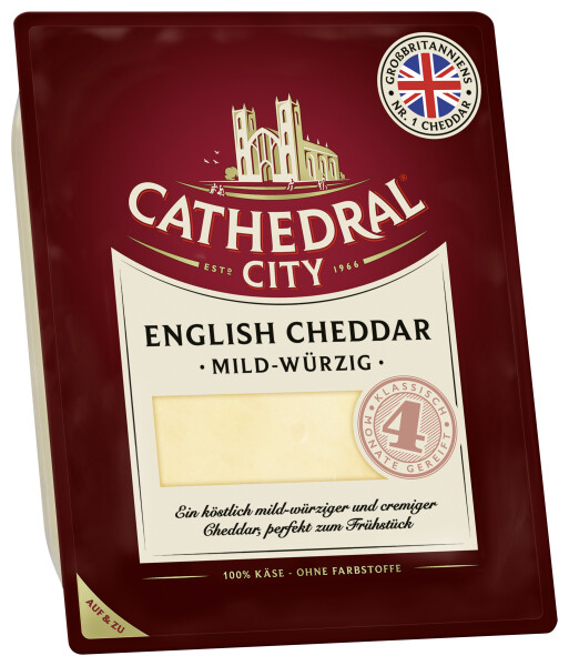 Cathedral City Cheddar Scheiben Mild