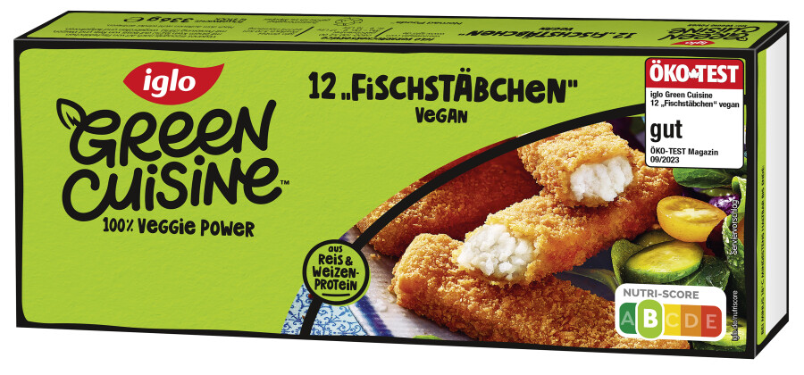 Iglo Green Cuisine Vegane 'Fischstäbchen'