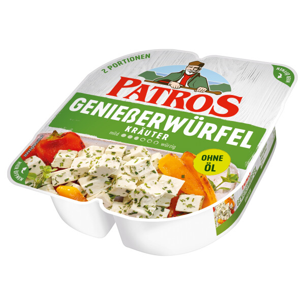 Patros Genießerwürfel Mediterrane Kräuter
