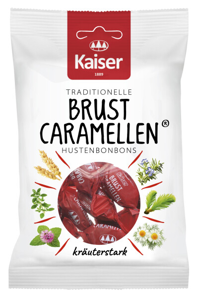 Kaiser Hustenbonbons Brust Caramellen