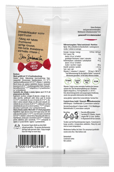 Bonbonmeister Kaiser Kirsche Aronia