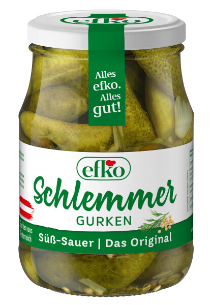 efko Schlemmergurken Süß-Sauer