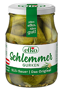 efko Schlemmergurken Süß-Sauer