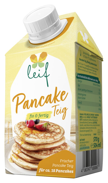 Leif Pancake Teig