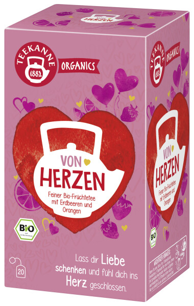 Teekanne Organics Von Herzen