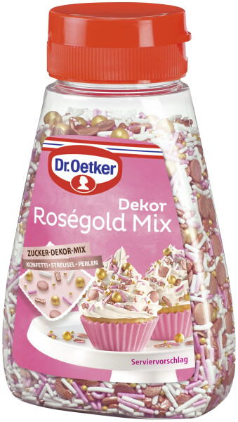 Dr. Oetker Roségold Mix Streudekor