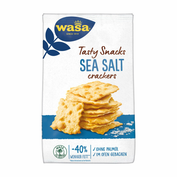 Wasa Tasty Snacks Meersalz Crackers