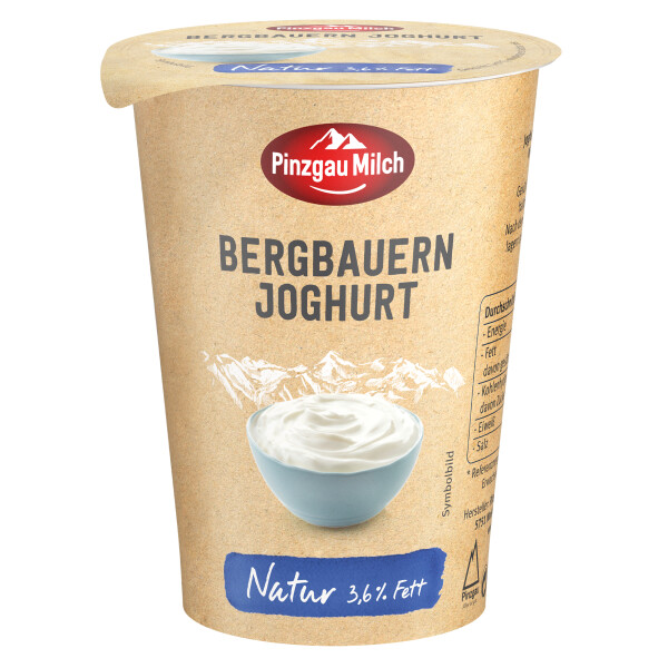 Pinzgau Milch Bergbauern Joghurt natur 3,6%