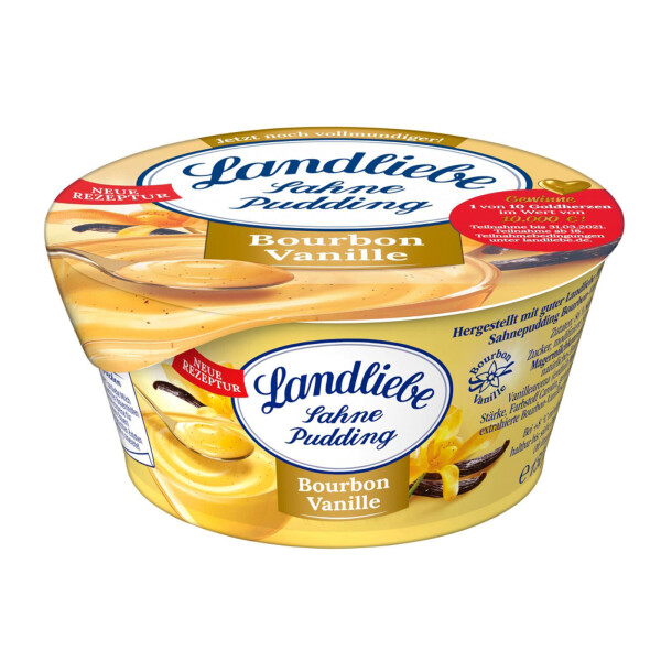 Landliebe Sahnepudding Bourbon Vanille