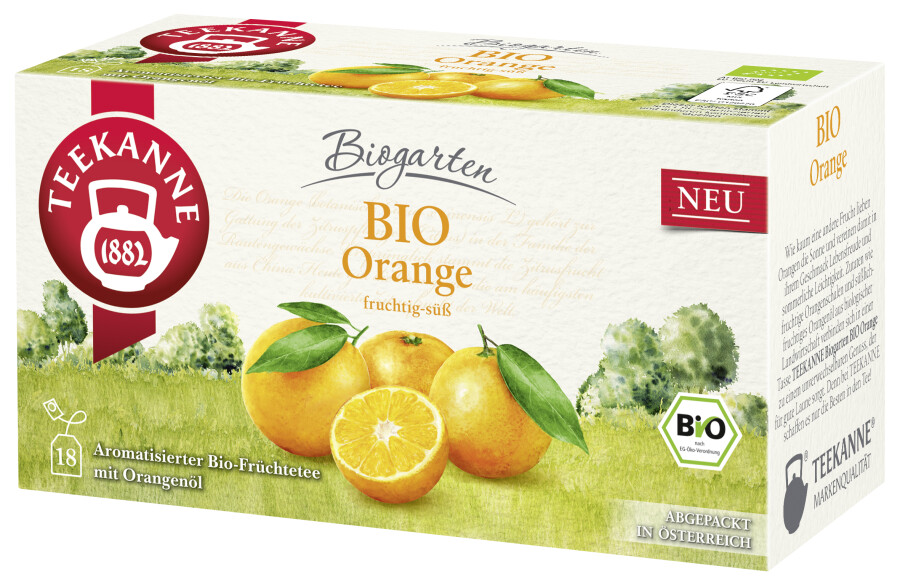 Teekanne Biogarten Bio Orange