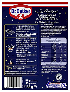 Dr. Oetker Warme Schokoküchlein
