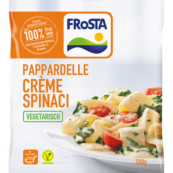 Frosta Pappardelle Creme Spinaci