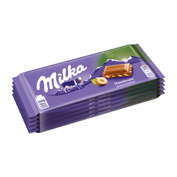 Milka Haselnuss 5er