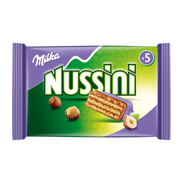 Milka Nussini Haselnuss Riegel 5er