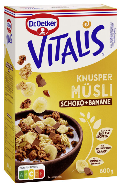 Vitalis Knuspermüsli Schoko-Banane