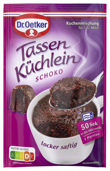 Dr. Oetker Tassenküchlein Schoko