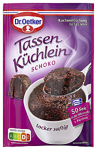 Dr. Oetker Tassenküchlein Schoko