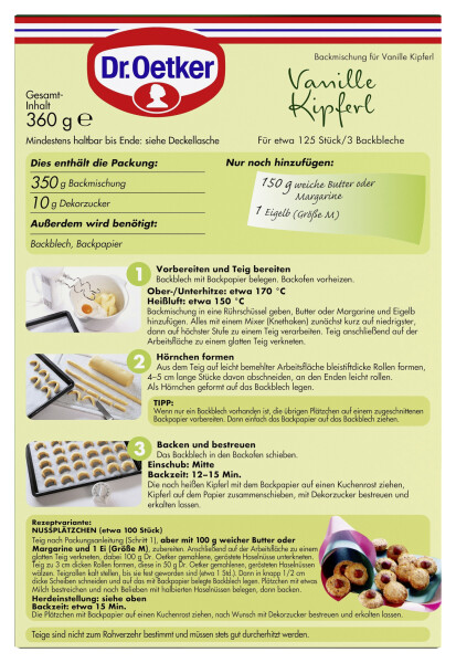 Dr. Oetker Vanillekipferl