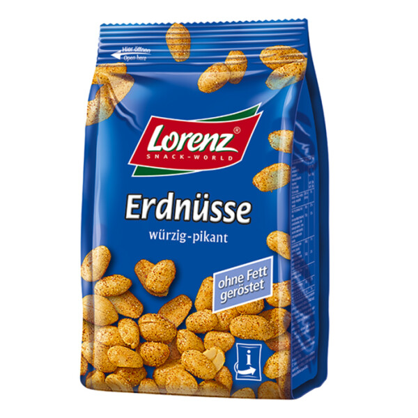 Lorenz Erdnüsse würzig-pikant