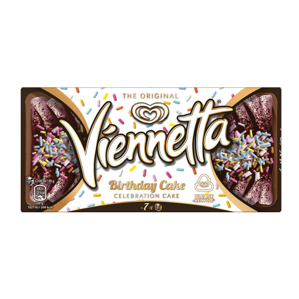 Eskimo Viennetta Birthday Cake