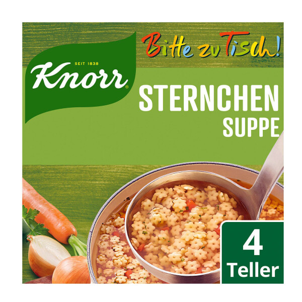 Knorr Bitte zu Tisch Sternchen Suppe