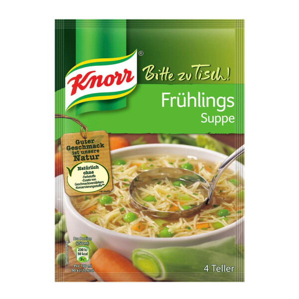Knorr Bitte zu Tisch Frühlingssuppe