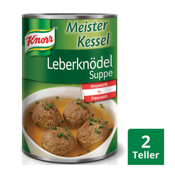 Knorr Meisterkessel Leberknödelsuppe
