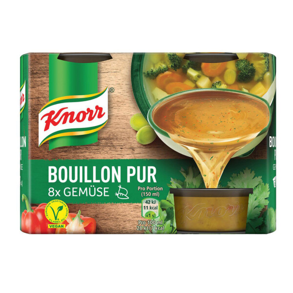 Knorr Bouillon Pur Gemüse